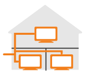 テレビが増えても月額料金そのまま